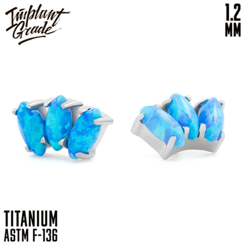 Накрутка-кластер Marquise 05 Opal 1.2 мм фото 2