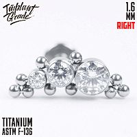 Накрутка-кластер Bead Cassiopea 1.6 мм