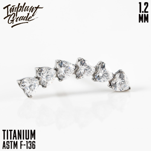 Накрутка-кластер Line Heart 1.2 мм