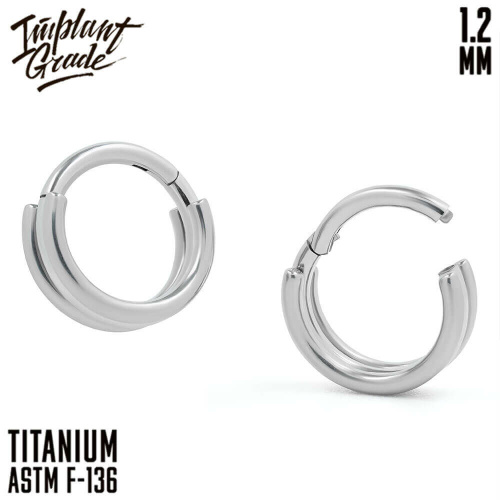 Кольцо-кликер Simple Kelly 1.2 мм (16 G) фото 2