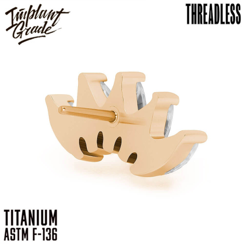 Топ 5K Marquise Gold безрезьбовой фото 2