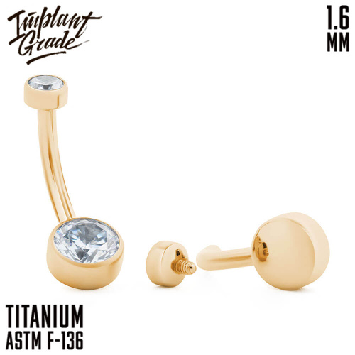 Банан Gold Mia Mini 1.6 мм (14G) фото 2