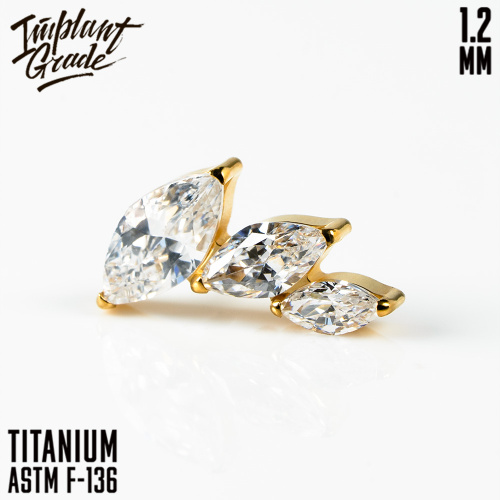 Накрутка-кластер Plume Maxi Gold 1.2 мм