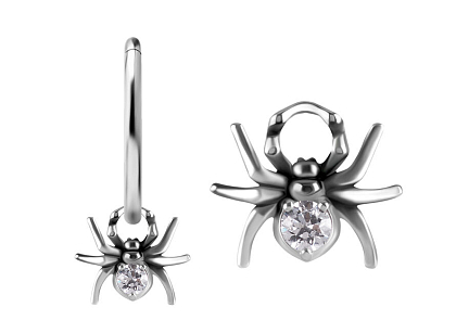 Подвеска из кобальт-хрома Spider