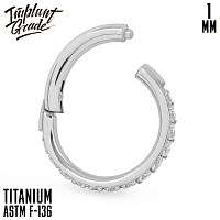 Кольцо-кликер Twilight 1 мм (18 G)
