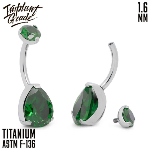 Банан Unusual Green 1.6 мм (14 G) фото 2