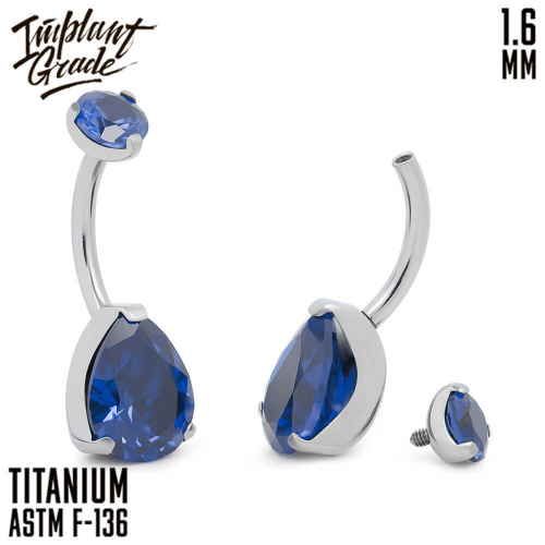 Банан Unusual Burman Blue 1.6 мм (14 G) фото 2
