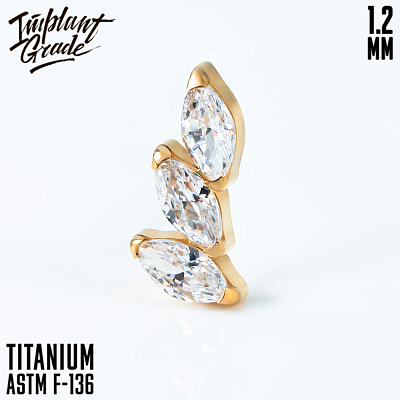 Накрутка Plume Mini Gold 1.2 мм