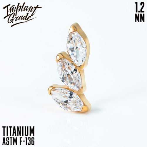 Накрутка Plume Mini Gold 1.2 мм