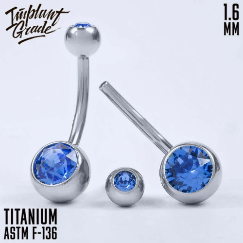 Банан Sapphire 2 Gem 1.6 мм (14 G) фото 2