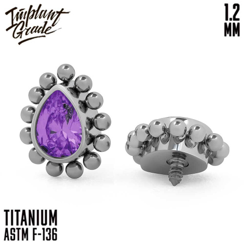 Накрутка Kora Amethyst 1.2 мм фото 2