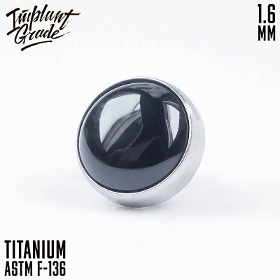 Накрутка Black Onyx Stone 1.6 мм
