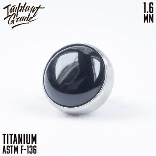 Накрутка Black Onyx Stone 1.6 мм