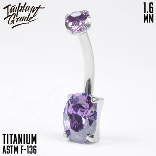 Банан Stone Violet 1.6 мм (14G)