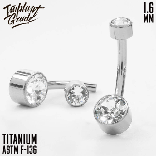 Банан Кристальная точка 1.6 мм(14 G) фото 2