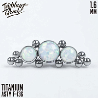 Накрутка-кластер Bead Tribal Moon 1.6 мм