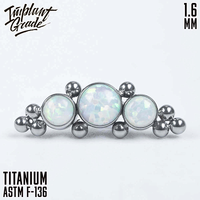 Накрутка-кластер Bead Tribal Moon 1.6 мм