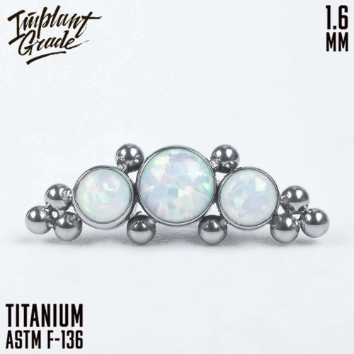 Накрутка-кластер Bead Tribal Moon 1.6 мм
