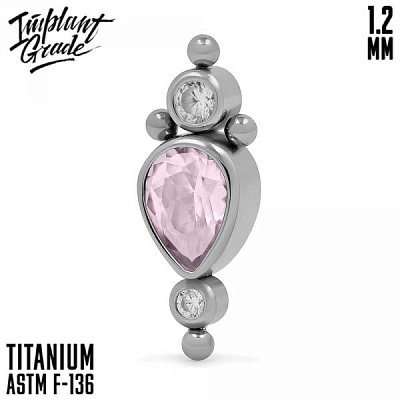 Накрутка-кластер Royal Pink 1.2 мм