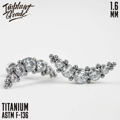 Накрутка-кластер Crystalline 1.6 мм фото 2