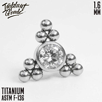 Накрутка Three Fold Bead 1.6 мм