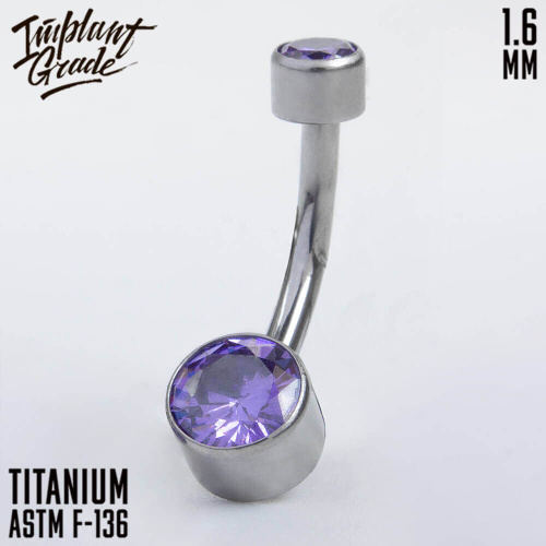 Банан Violet Dot 1.6 мм(14 G)