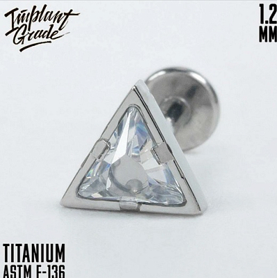 Накрутка из титана Crystal Triangle vol.2 1.2 мм