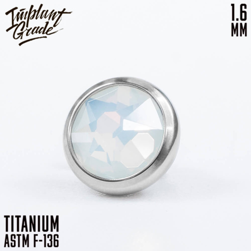 Накрутка White Opal 1.6 мм