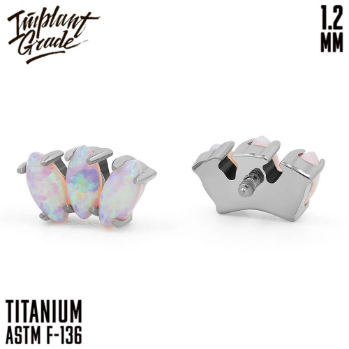 Накрутка-кластер Marquise 08 Opal 1.2 мм фото 2