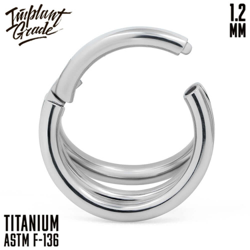 Кольцо-кликер Trix 1.2 мм (16 G) фото 3