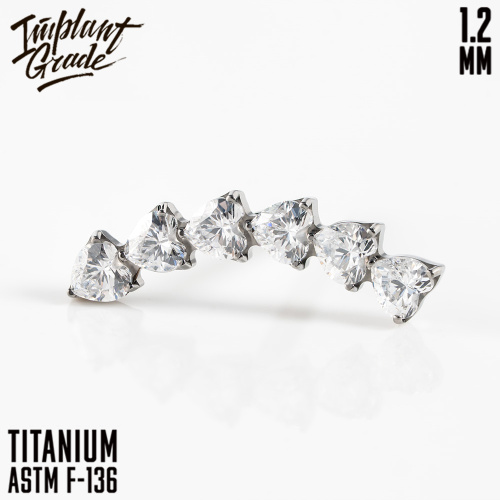 Накрутка-кластер Line Heart 1.2 мм фото 4