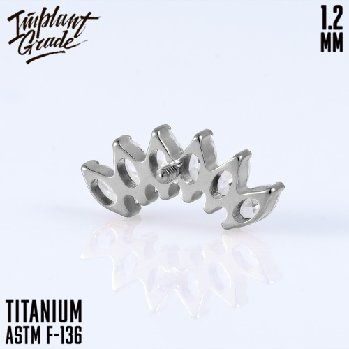 Накрутка-кластер 6K Marquise mini 1.2 мм фото 2